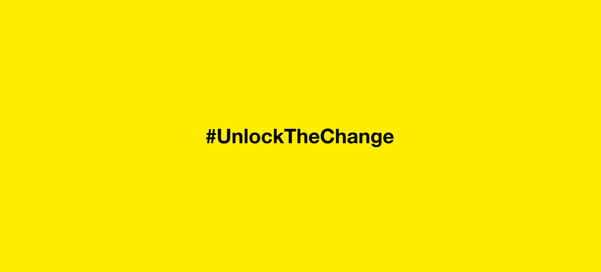 #UnlockTheChange