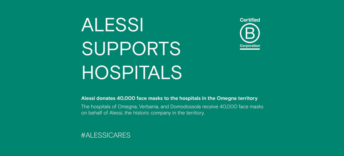 ALESSI DONATES 40,000 PROTECTIVE MASKS TO LOCAL HOSPITALS