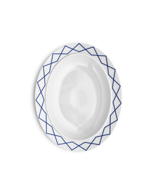La Bella Tavola and My Beautiful China Default Title Oval serving plate Alessi 2