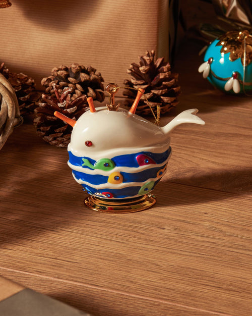 Bianca, la Balena Buona Default Title Home ornament Alessi 1