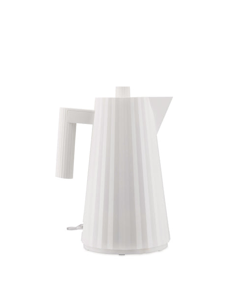 Plissé white, cl 170 || 1.80 oz Electric kettle Alessi