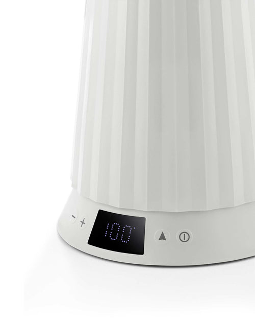 Plissé white Electric kettle. US plug Alessi 4