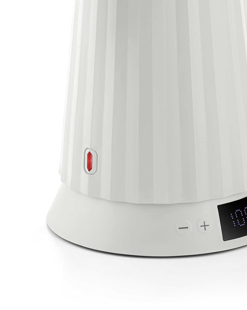 Plissé white Electric kettle. US plug Alessi 5