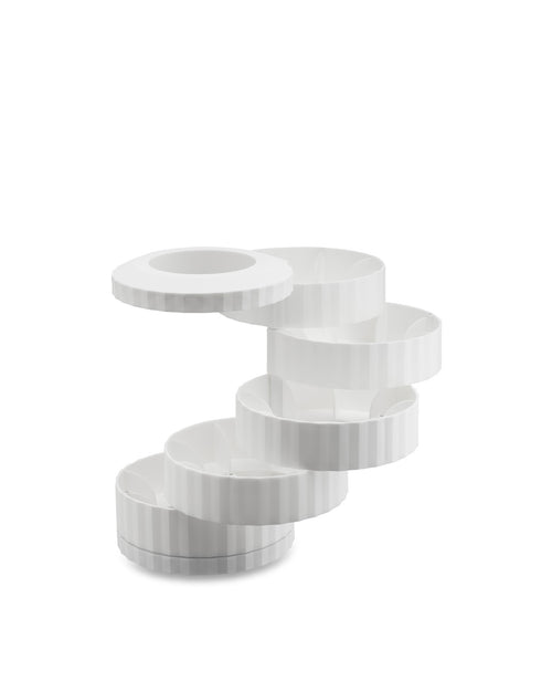 Plissé white Capsule holder Alessi 5