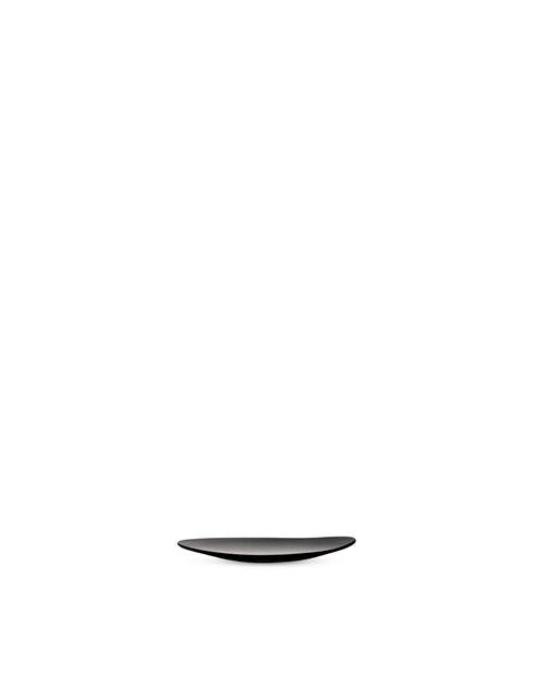 Colombina collection black Small saucer. 6 pieces Alessi
