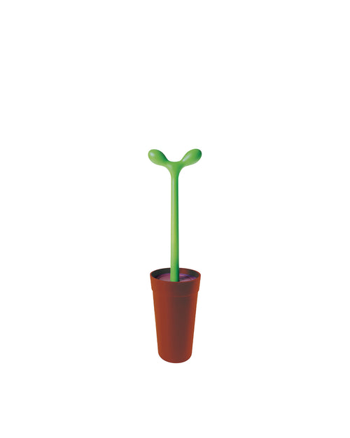 Merdolino brown Toilet brush Alessi