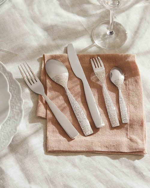 Dressed Default Title Dessert spoon. 6 pieces Alessi 1