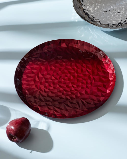 Joy n. 3 stainless steel Round tray Alessi 1