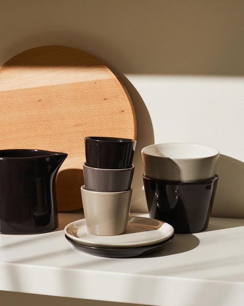 Tonale black Cup. 4 pieces Alessi 1