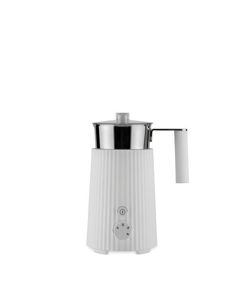 Plissé white Multi-function milk frother. US plug Alessi