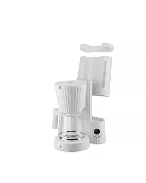Plissé white Drip coffee maker. US plug. Alessi 4