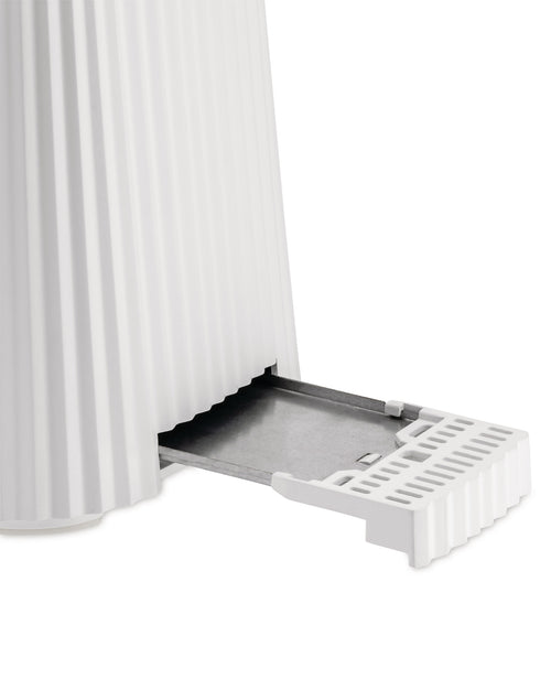 Plissé white Long double compartment toaster Alessi 4