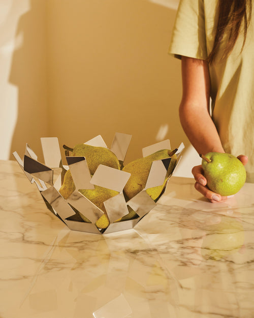 La Stanza dello Scirocco white Fruit holder Alessi 1