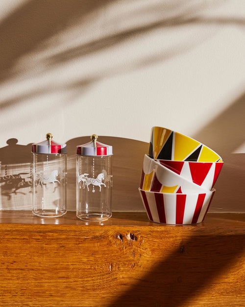 Circus Default Title Set of 2 spice jars Alessi 1