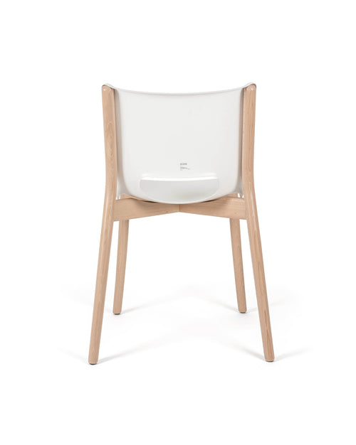 Poêle Collection white Monoshell chair Alessi 4